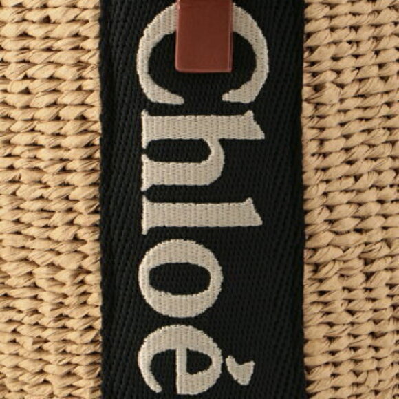 Chloe Woody Logo Basket Shoulder Bag Crossbody - Picture 5 of 7